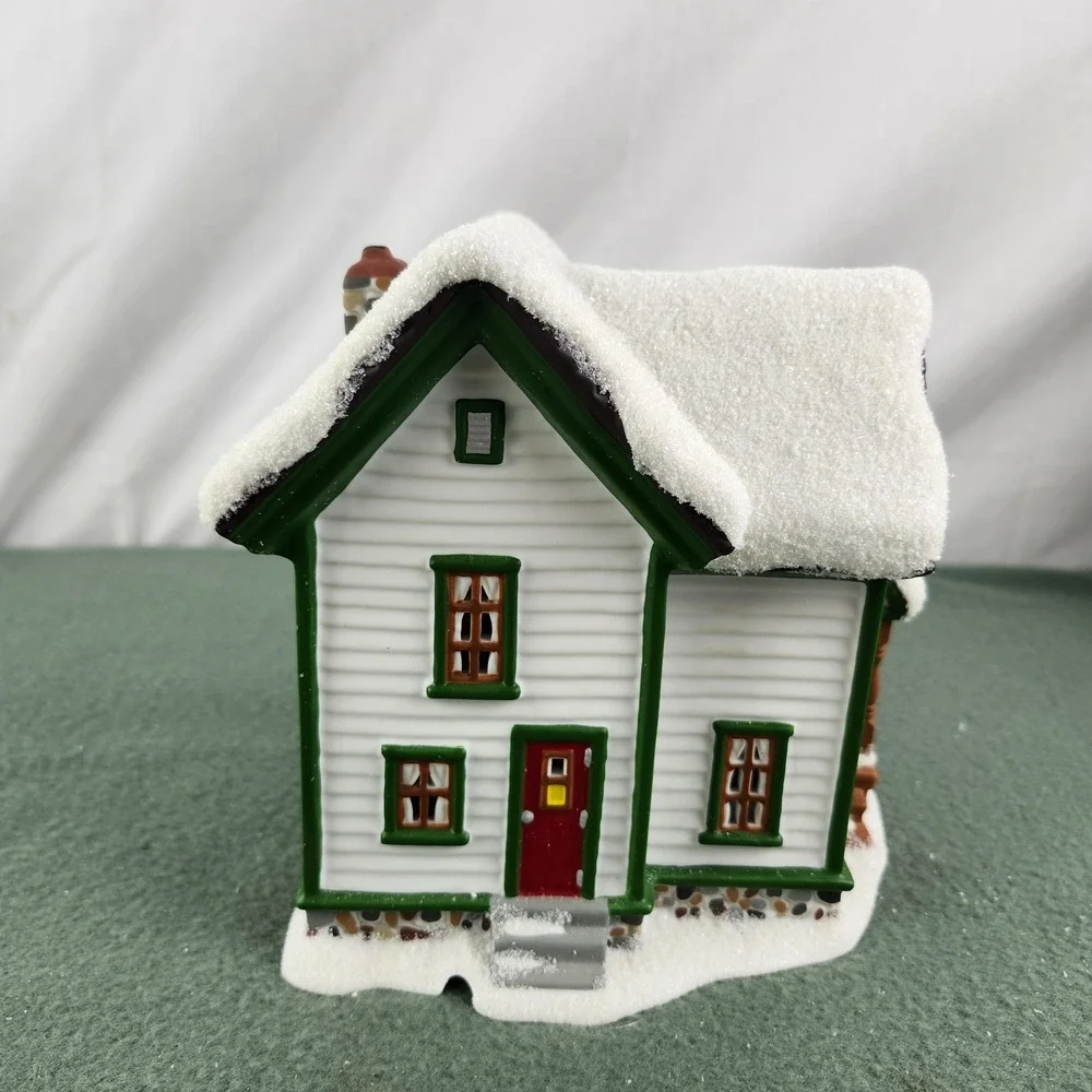 Dept 56 Simple Traditions Pine Isles Timber's Farm House Village w/ Box 2004